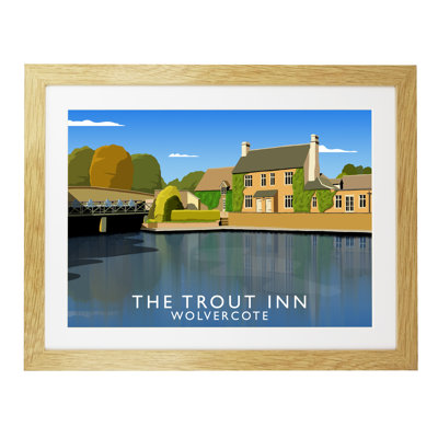 'Trout Inn' by Richard O'Neil - Print