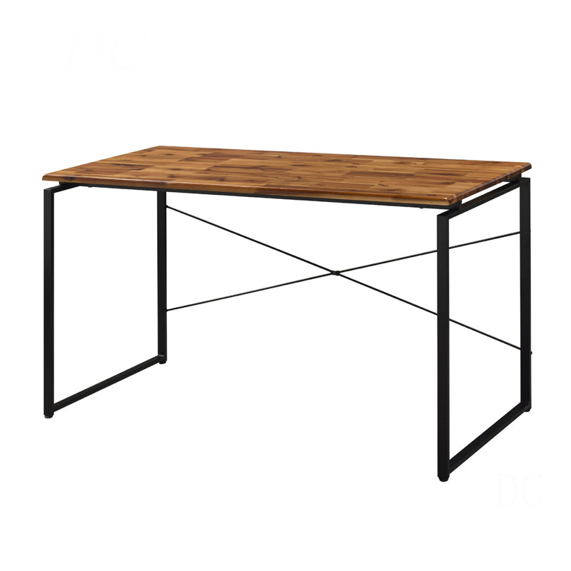 Bureau d'écriture rectangulaire en bois massif