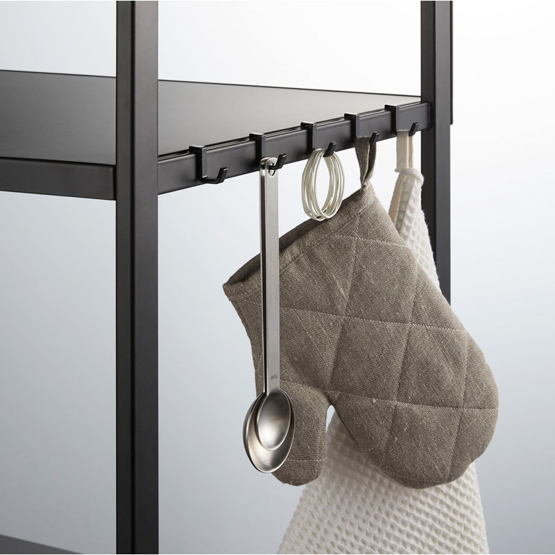 Étagère de rangement Tower Yamazaki Home Kitchen Appliance, Noir