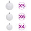 Artificial Christmas Tree with LEDs&Ball Set-101058350