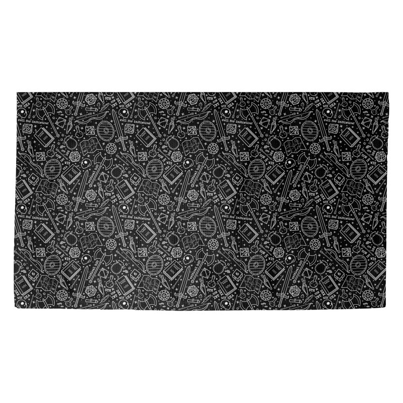 Tapis de porte d’intérieur rpg Avicia, Rectangle 5 pi 2 1/2 po x 7 pi 2 po