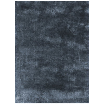 Pallas Abstract Area Rug in Petrol