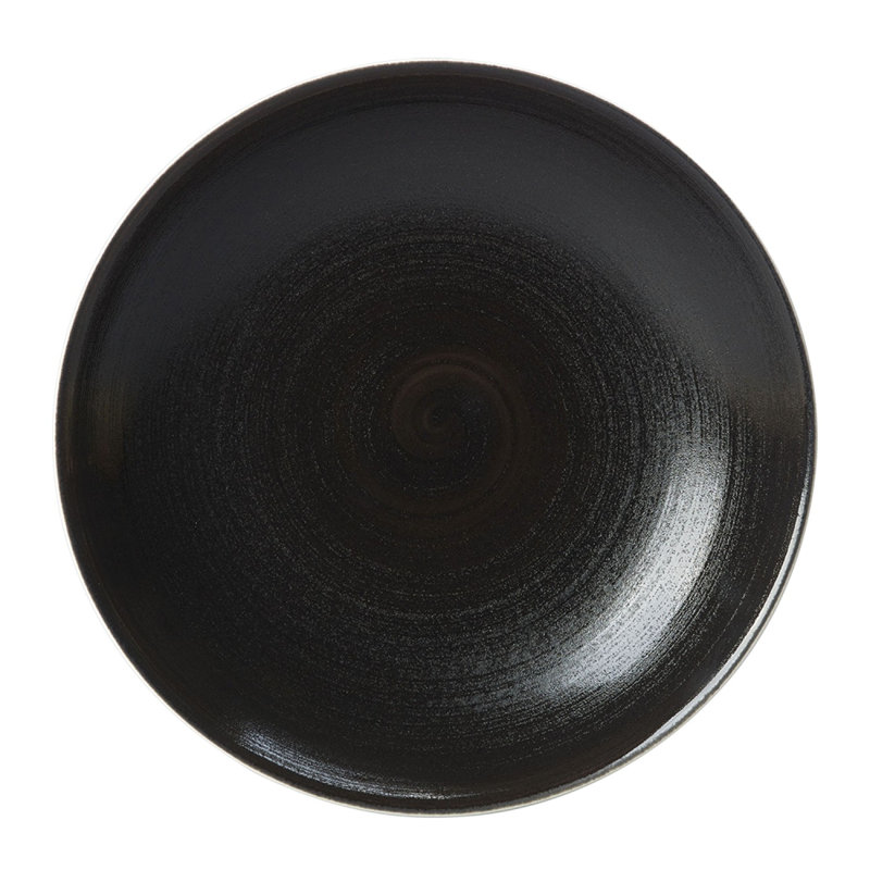 Studio Glaze Bone China Pasta Dish, 12"W, Midnight