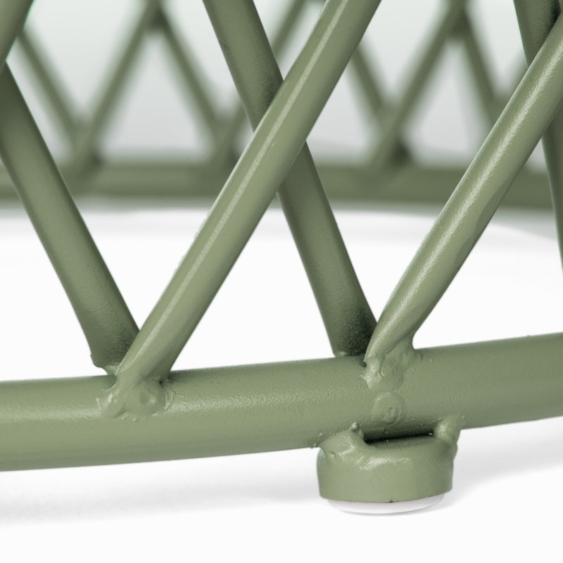 Élégante table d'appoint en fer matte de 19,73 po, légère et d'une capacité de poids maximale de 20 lb, pouvant supporter jusqu'à 19,73 po et pouvant supporter jusqu'à