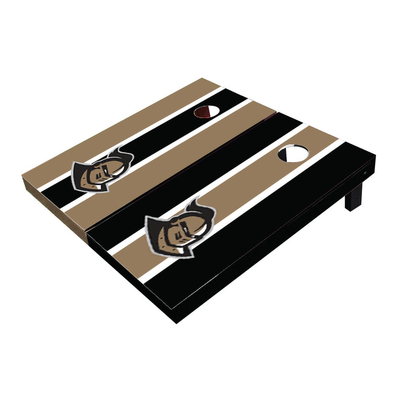 Planches de cornhole à rayures longues 2 pi x 3 pi UCF Golden Knights