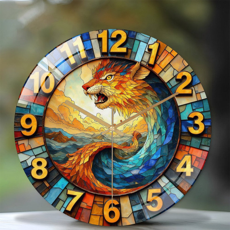 Horloge murale 12 po