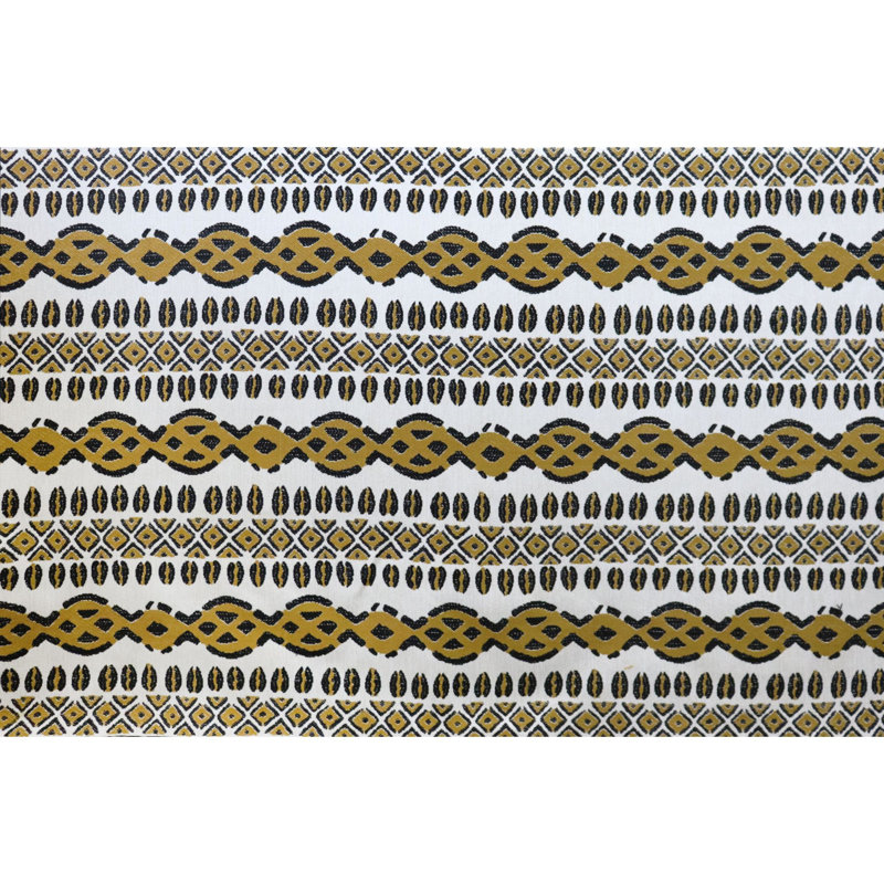 Invicta Burkina Fabric, Golden Rod