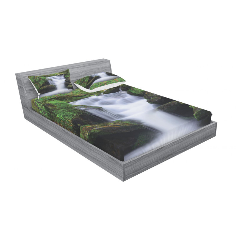 Microfiber Sheet Set, Full Sheet Set with Fitted Sheet