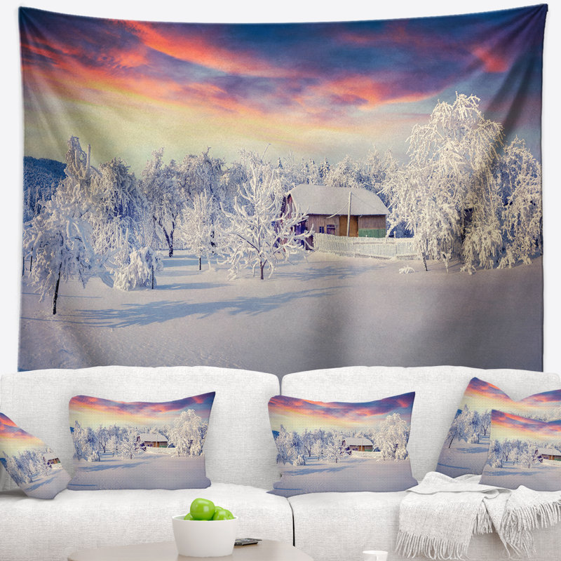 Polyester Tapestry, 32" H x 39" W