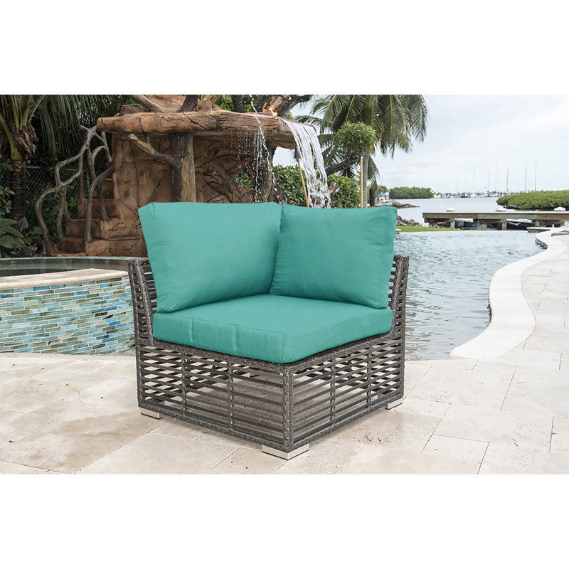 Outdoor Lounge Chair, Canvas Aruba Sunbrella® Canvas