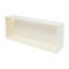 Tablette de douche rectangulaire encastrée en acier inoxydable avec lumière DEL-108287936