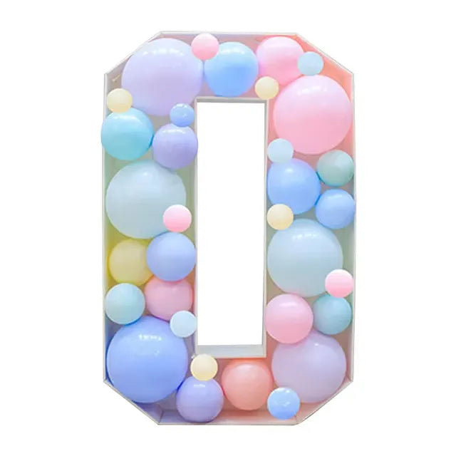  «Birthday Number» ballon remplissant la boîte F07M2-21-0
