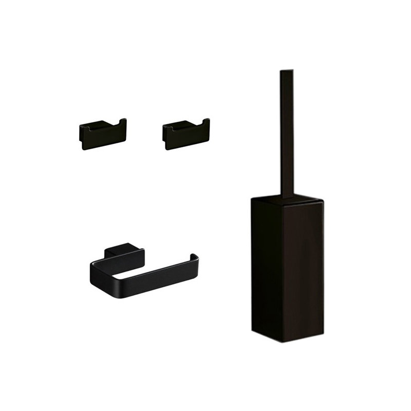 Leverette 4 - Piece Bathroom Hardware Set