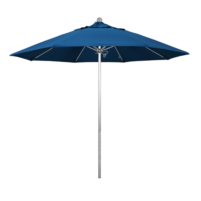 Parasol de marché 9 pi Anadarko, Bleu pacifique