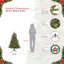 Lighted Artificial Fir Christmas Tree-474676487
