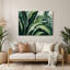 «Botanical Alocasia», art mural en métal vert-41871103