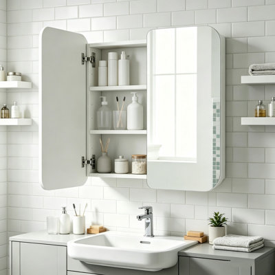 W H Medicine Cabinet Mirror