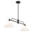2-Light Chandelier in Natural Brass-904260022