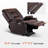Ellamae Wide Power Recliner Lift Chair with Massage and Heat, Faux Leather-1261583420