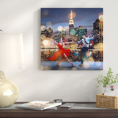 «Dancing in the Moonlight», reproduction de peinture à l'huile