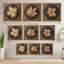 Art floral en bois Floral Garden - décor en relief de fleurs modernes en couches 3D-1453002014