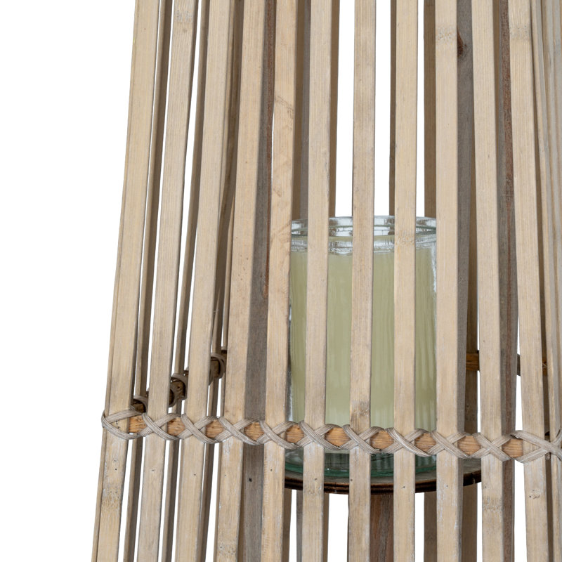 Andrian Wicker Candle Accessories, 57cm H x 26cm W x 26cm D