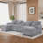 Gris chenille