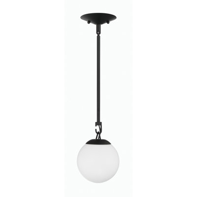 Luminaire sphère suspendu 1 lumières simple Ison