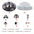 Espiridion 42'' Ceiling Fan with LED Lights
