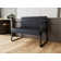 Waterfall Waiting Reception Loveseat Sled Base Metal Frame