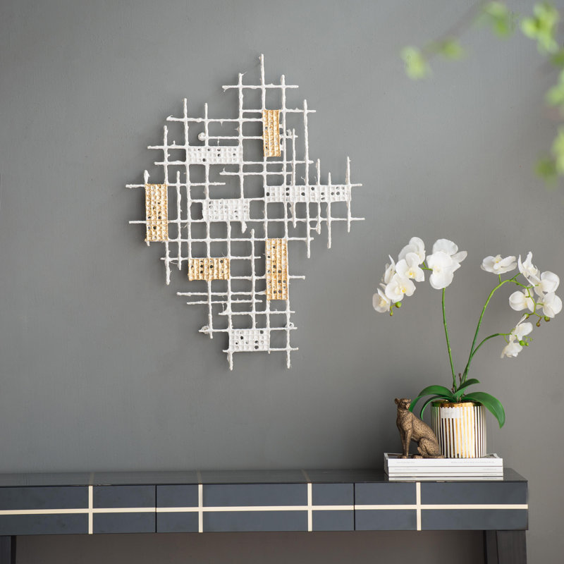 31.7x1.6x23.6" Wall Decor