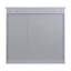 Rangement mural pour salle de bain 30 po x 28 po avec miroir, beaucoup d'espace, charnières, miroir d'armoire gris - 28 po, matériaux, finition, intimité dissimulée-1771573551