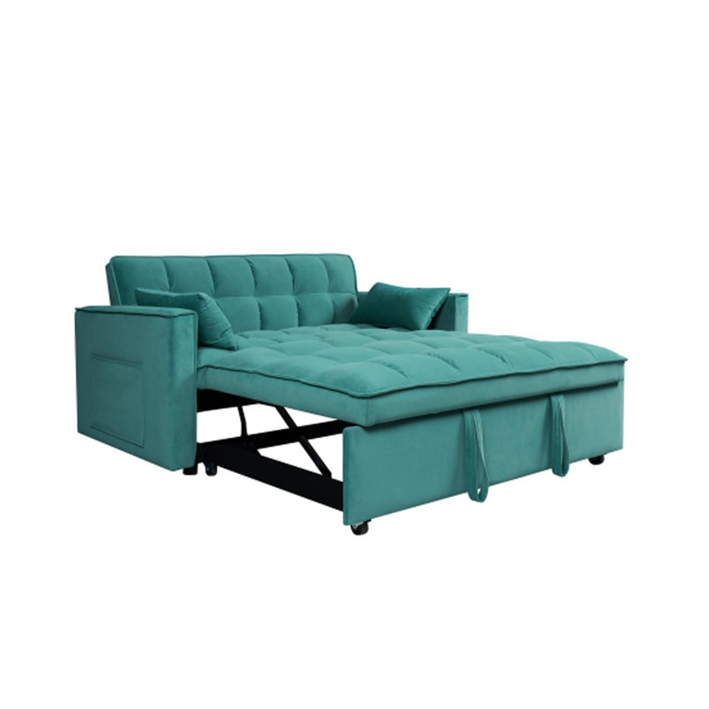 Canapé moderne avec canapé et dossier Mobilier de salon doux et confortable Canapé-lit convertible 3 en 1 pour chambre à coucher