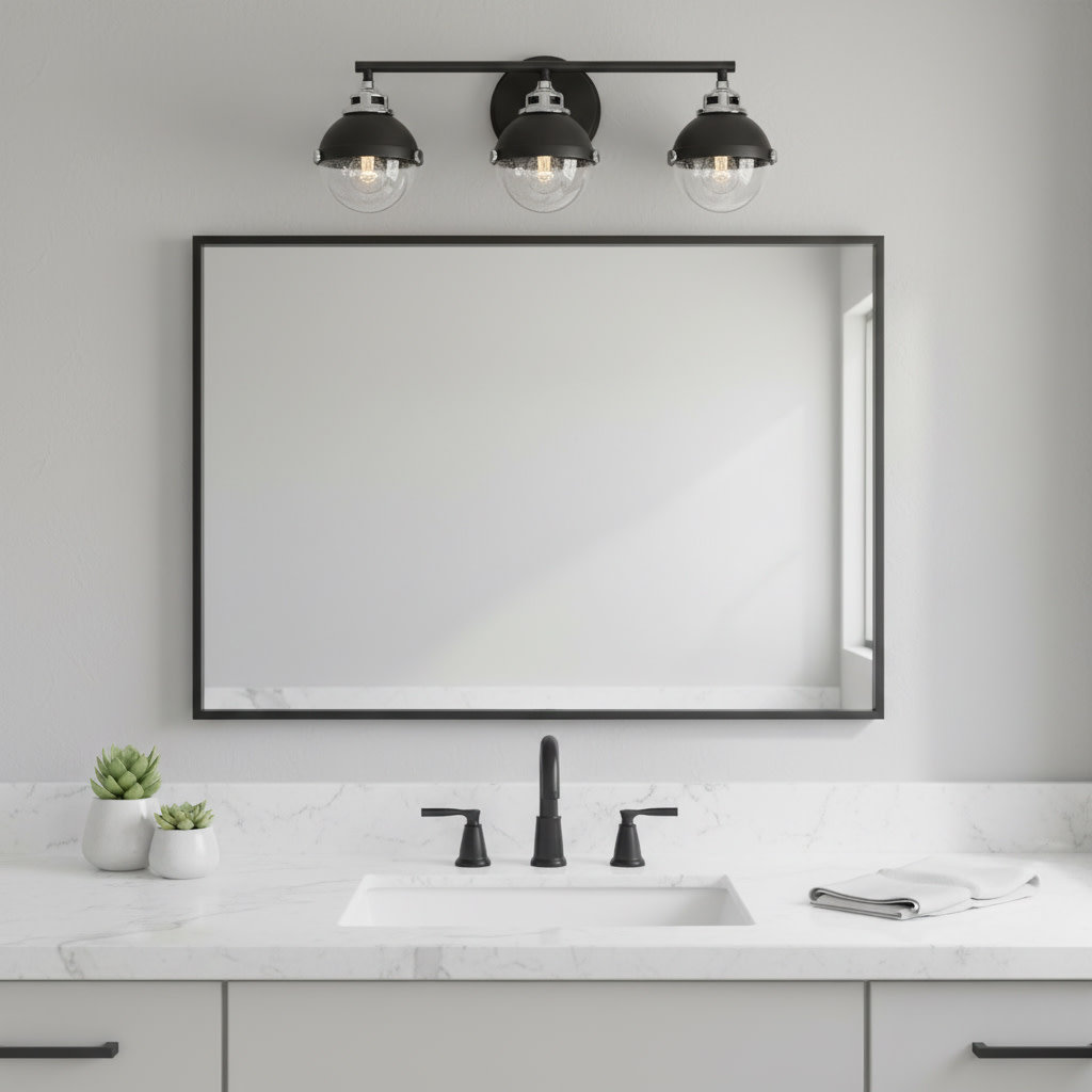 Kyoto 3-Light Dimmable Vanity Light