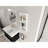 12" Bathroom Wall-Mounted Storage Rack, Float Mounting Design-154432704