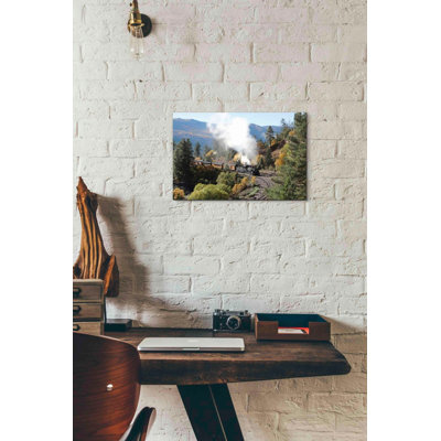 'Durango Silverton Train IV' by Lori Deiter, Canvas Wall Art