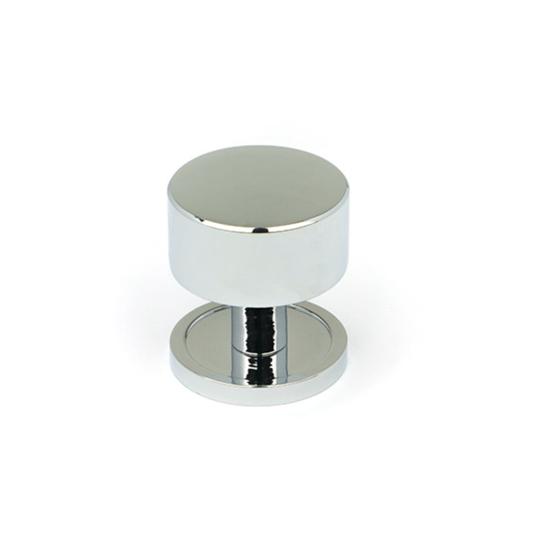 Round Knob, 3 cm, Polished Chrome