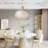 Aribella 1 - Light Natural Dome Pendant-32858490