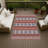 Machine Washable Indoor/Outdoor Chantille ACN2760 Striped Rug-587366171-587366168