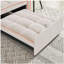 3-en-1 Canapé-lit Chaise pliante Canapé-lit avec dossier réglable dans le canapé Lit simple Chaise moderne pour adulte Literie blanc crème-611796440