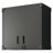 Metal Wall-Mounted Tool Storage Cabinet With 2 Locking Door 1 Adjustable Shelf 1 Opened Drawer For Garage Warehouse,Office,Assembly Required