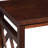 Cherry Console Table With Ample Storage Space And Legs 3 Table, Wood Tone, Solid-1098681961