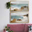 «Ocean Sigh III», ensemble de 2 peintures encadrées-58628951-58628957-59009331