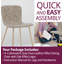 Mose Upholstered Dining Chair Set-94830136-123755099