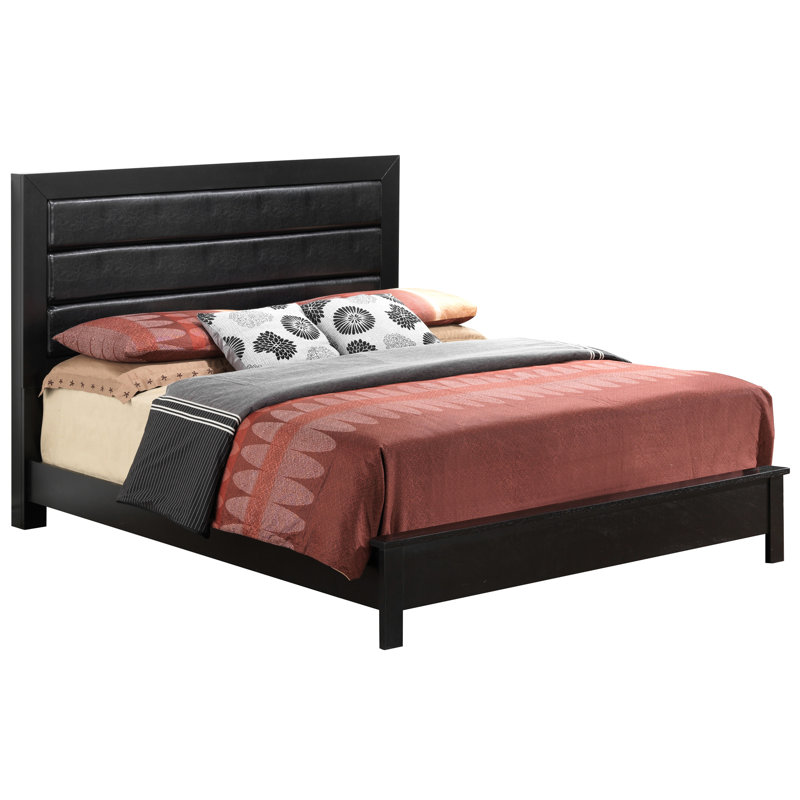 Élégant lit simple transitionnel en noir - H 48 po x l 43 po x P 81 po pour un confort apaisant Assemblage rapide requis dans tout espace