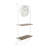 Mtecombe Metal Wall Clock-428791286