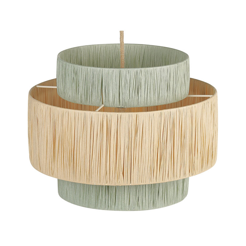 Palbra 1 - Light Natural Shaded Pendant