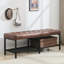 Banc de rangement rembourré Eleonore-1572629278