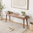 Natural Oak Wood Dining Bench-1695553570