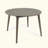Gardner Round Acacia Outdoor Dining Table , 47.25'' in. W 47.25'' in. D-1267907489-1284574008